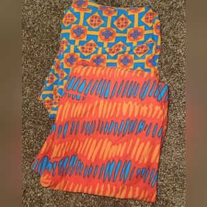 2pr LulaRoe TC leggings